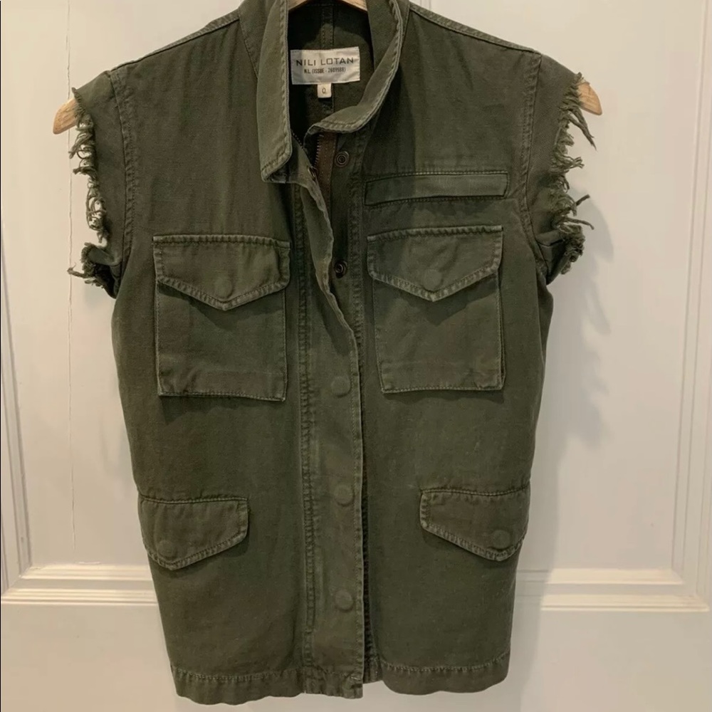 Nili Lotan Utility Vest- 0